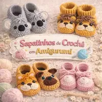 Sapatinhos de Crochê