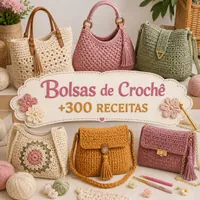 Receitas de Bolsa Crochê